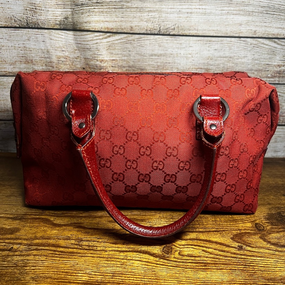 Gucci - Boston Bag - Red - Picture 2 of 9